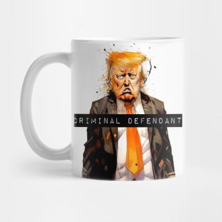 Donald Trump: Criminal Defendant Mug